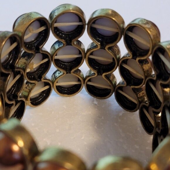 Copper Color Stretch Bracelet - Picture 3 of 3